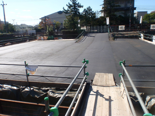 作業ヤード舗装