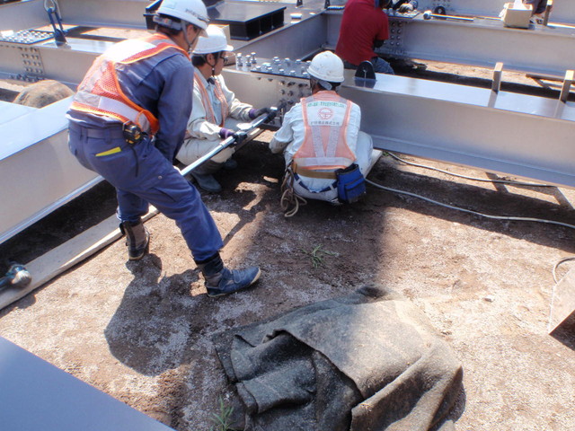 ボルト締付トルク確認