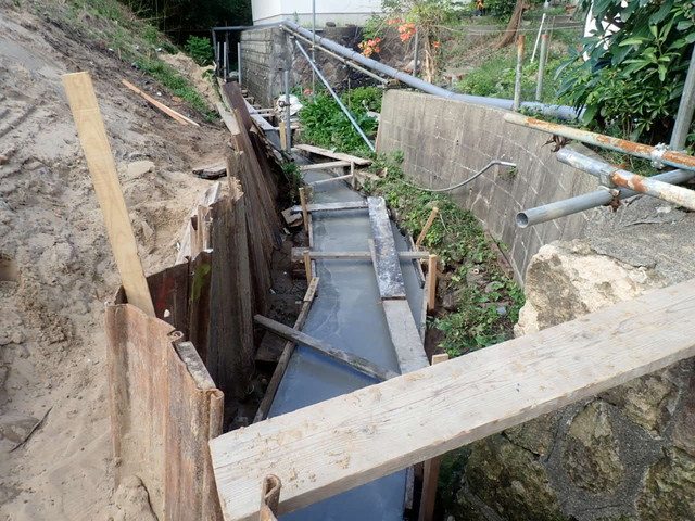 均しコンクリート打設