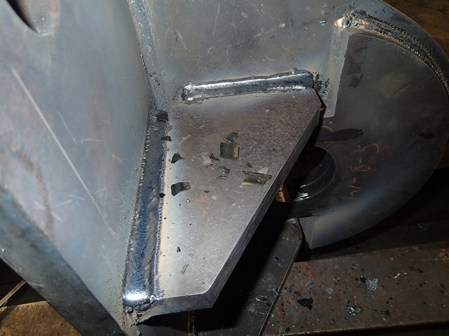 製作工　溶接　完成