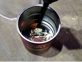 ハクリタイト延焼1