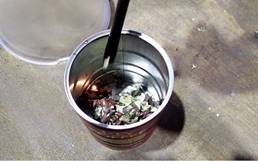 ハクリタイト延焼2