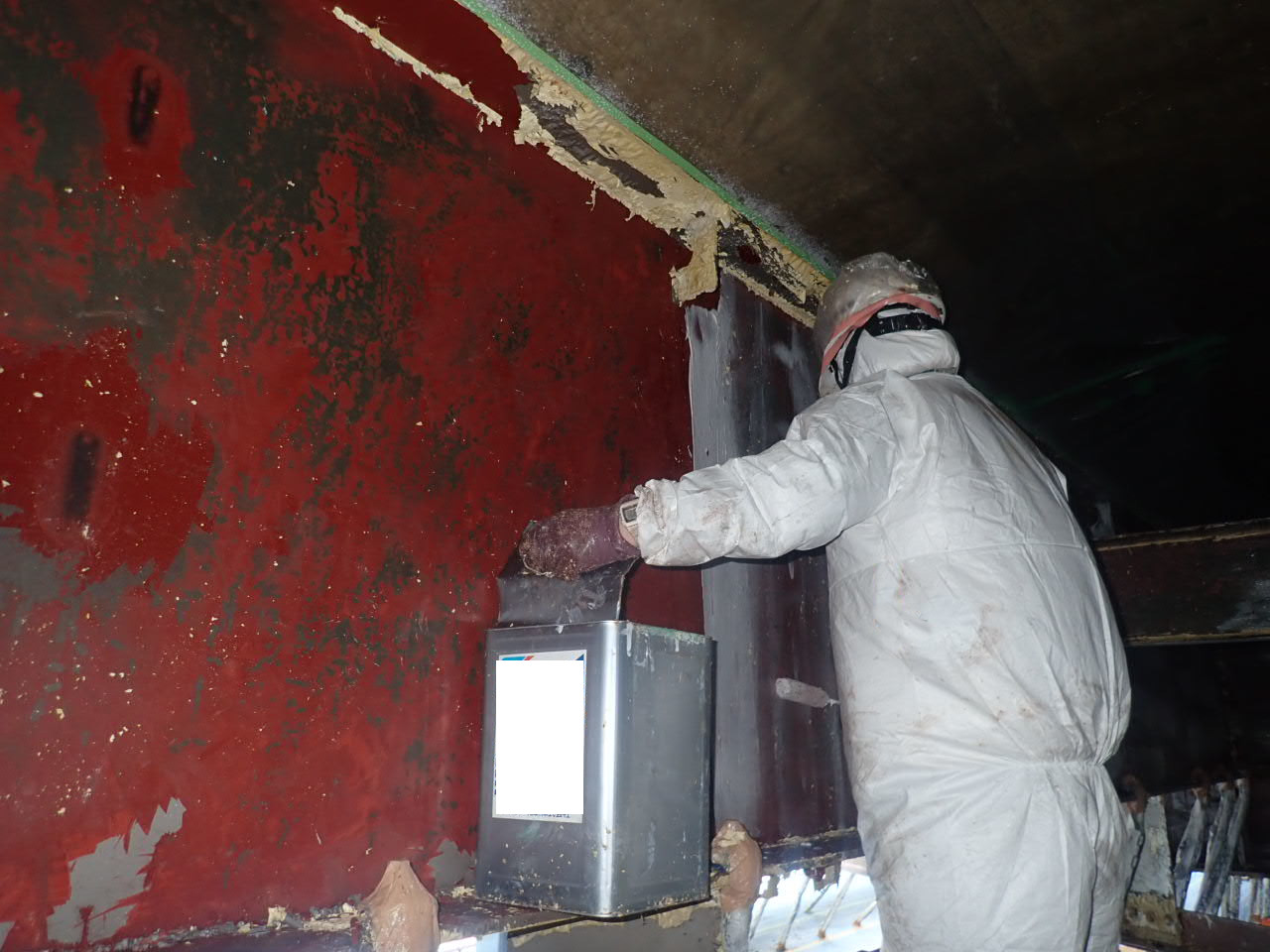 剥離剤塗布2回目