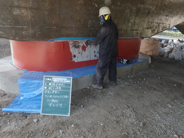 下塗り塗布1回目