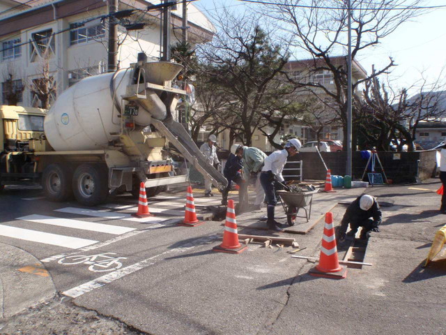 コンクリート打設