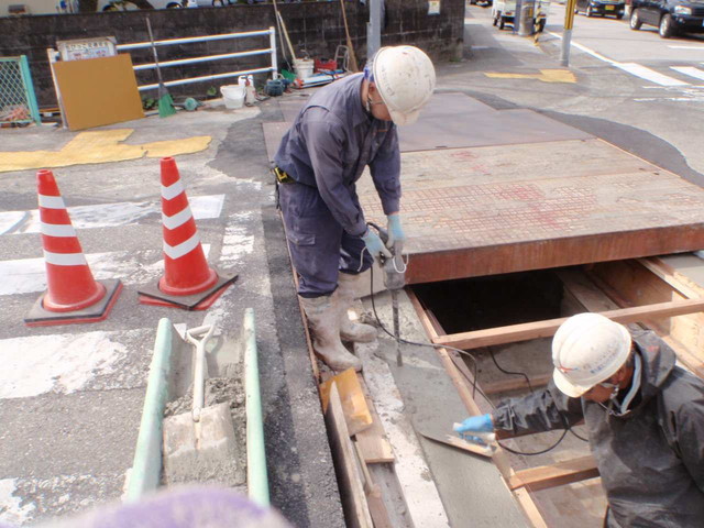 コンクリート打設